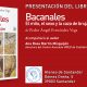 Presentación del libro "Bacanales" en el Ateneo