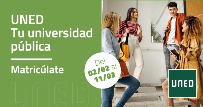 Abierto el segundo periodo de matrícula de los 30 grados de la UNED