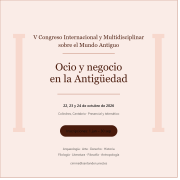 V Congreso Internacional y Multidisciplinar sobre el Mundo Antiguo (CIMMA)